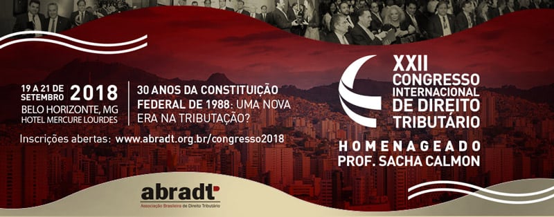 Professor Sacha Calmon será o homenageado do XXII Congresso Internacional da Abradt